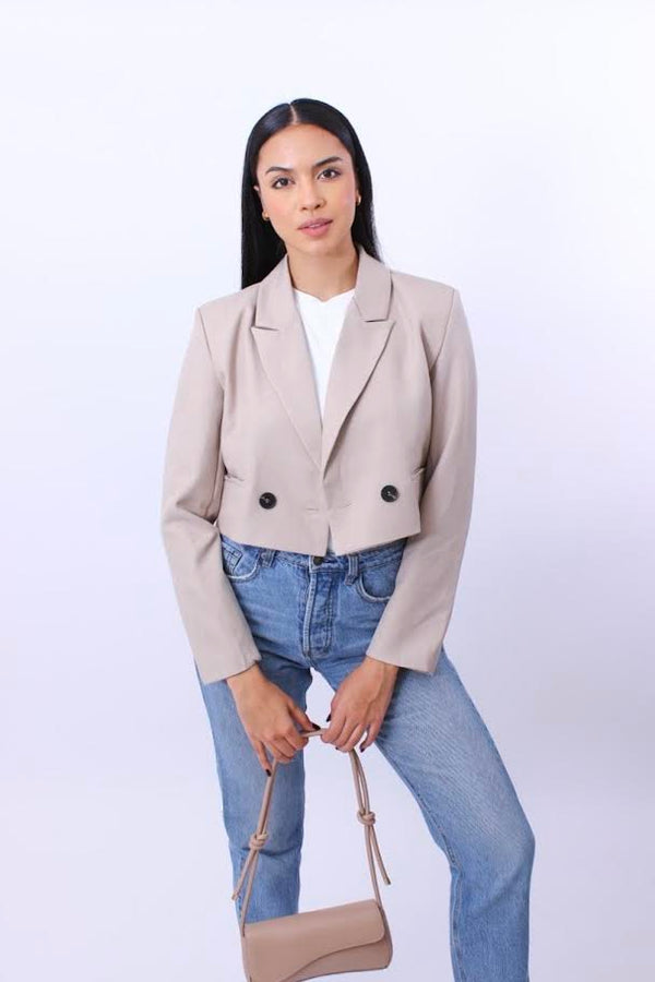 BEIGE ELEGANT JACKET