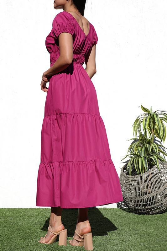 RADIANT FUCHSIA DRESS