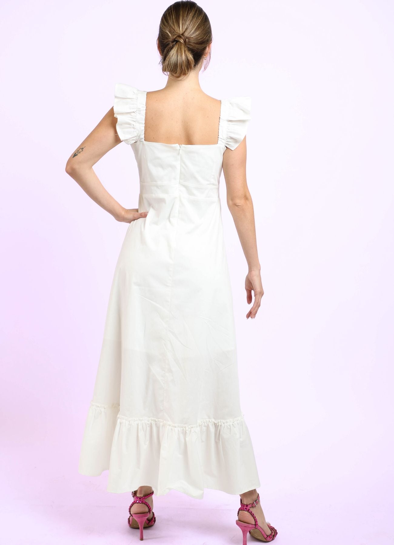 'VARSOVIA' DRESS WHITE